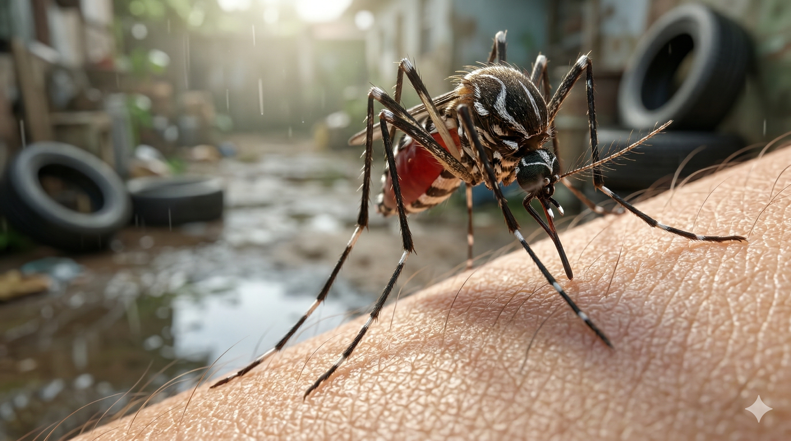 Mosquito Aedes aegypti em ambiente urbano brasileiro
